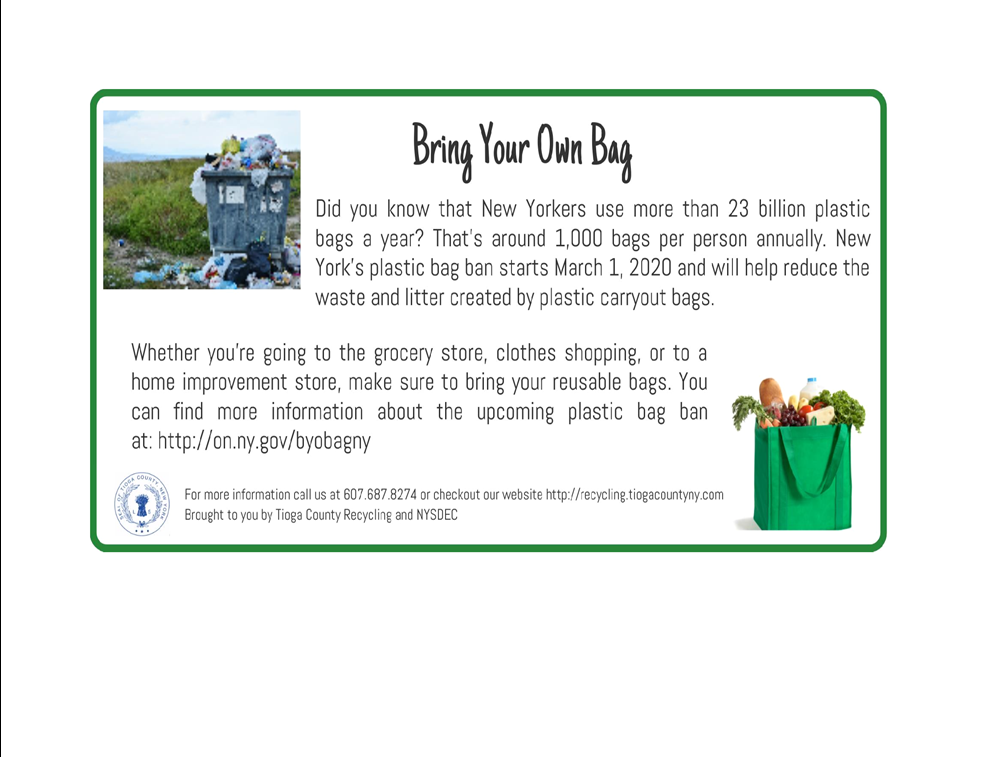 Tioga County New York Government Recycling